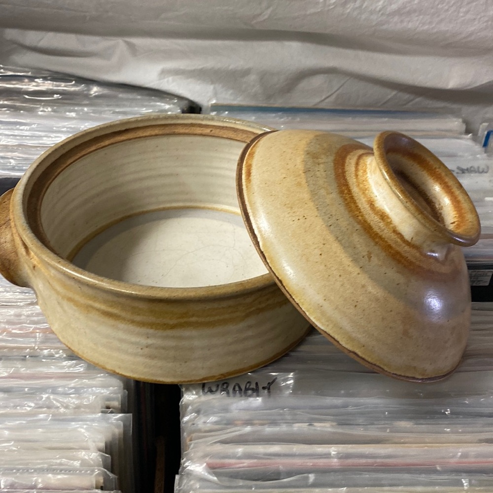 Handmade Lidded Pottery Vegetable Tureen